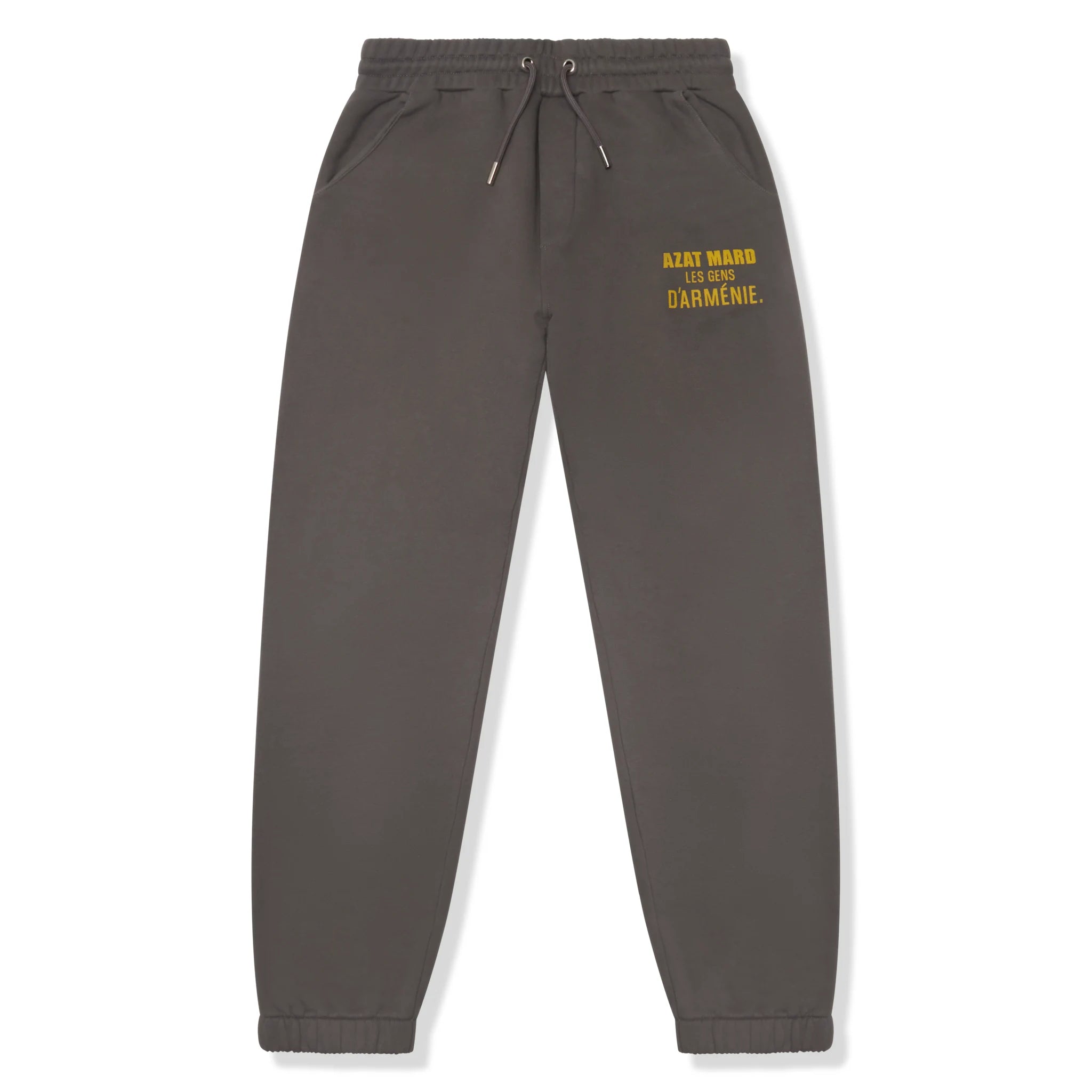 Front view of Preloved - Azat Mard Les Gens Charcoal Sweatpants